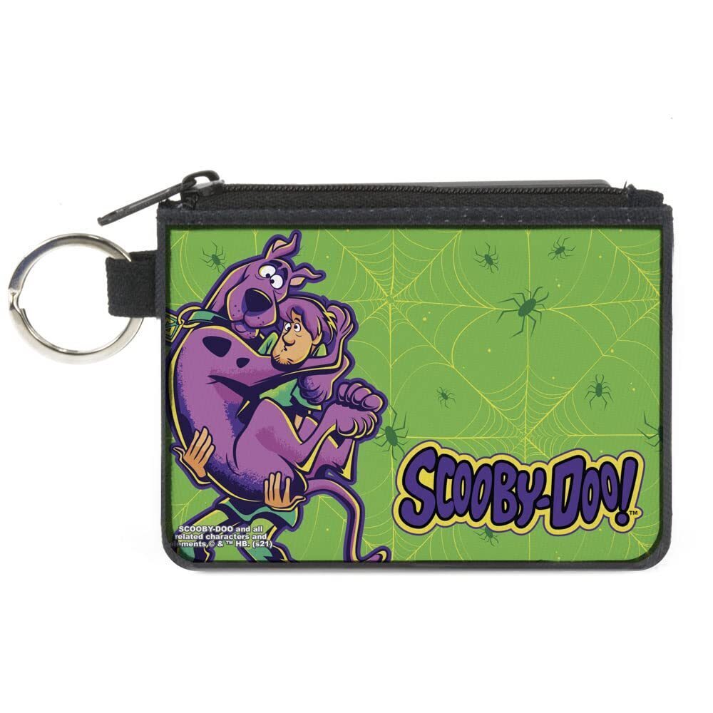5989 Canvas Coin Purse Scooby Doo, 4.25" x 3.25"